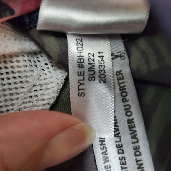 J Crew Mens Breaker Board Swim Shorts Camouflage/ Floral Size 35 - Picture 7 of 9